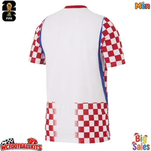 Croatia Replica Home Stadium Shirt World Cup 2026 Short Sleeve